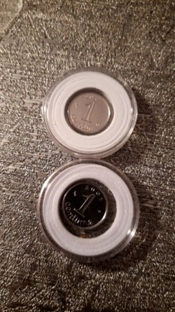 1 centimes 2001 EPI FDC