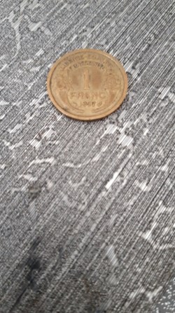 1 franc 1937 bronze-alu Morlon