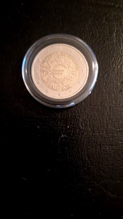 2 euros 2012 10 ans de l'euro Autriche