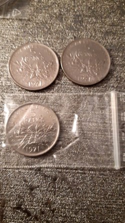5 francs 1971 semeuse