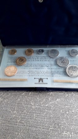 Serie 1980 FDC sans la 50 francs