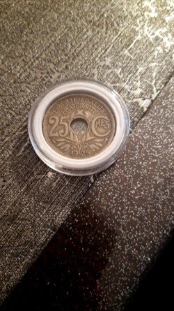 25 centimes 1925 Lindauer