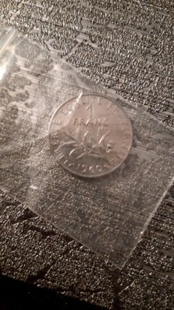 1 franc 1960 la semeuse