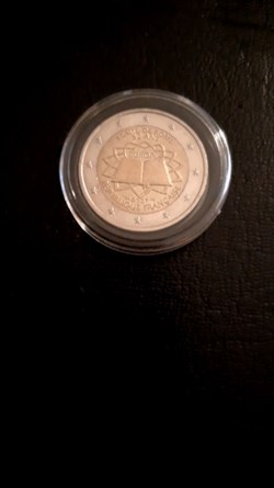 2 euros 2007 Traité de Rome France