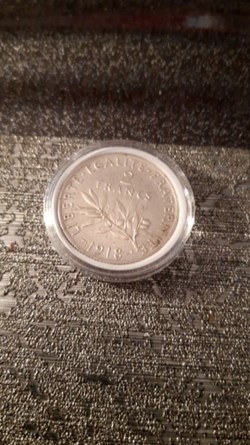 2 francs 1918 semeuse