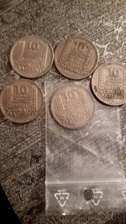 10 francs 1947 Turin Grosse tête