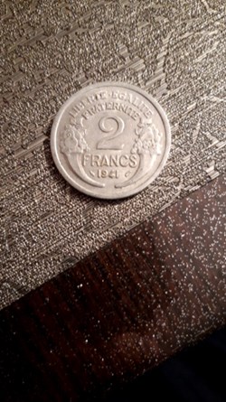 2 francs 1941 alu Morlon