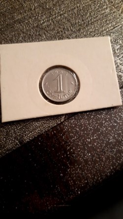 1 centimes 1964 EPI avec rebord