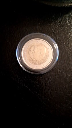 2 euros 2014 Felipe VI et Juan Carlos I Espagne