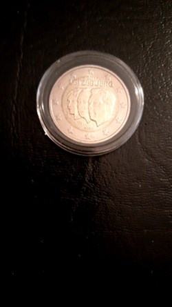2 euros 2011 Jean lieutenant-représentant Luxembourg