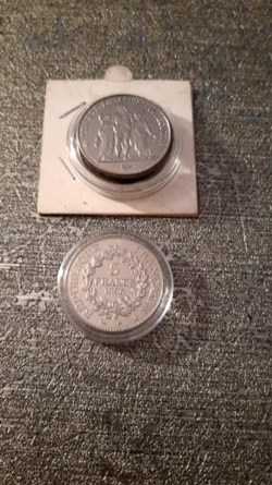5 francs 1996 hercule