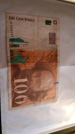 100 francs 1997 Paul Cezanne