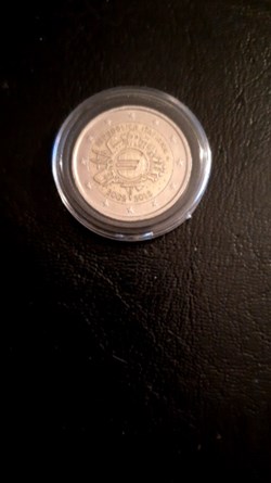 2 euros 2012 10 ans de l'euro Italie