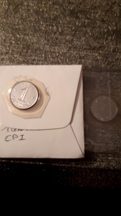 1 centimes 1983 EPI FDC