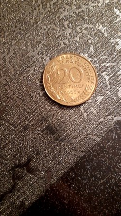20 centimes 2000 marianne