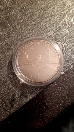 Medaille Les moments forts de notre vie Premier vol du concorde