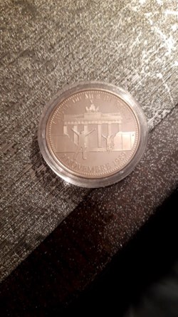 Medaille Les moments forts de notre vie Chute du mur de berlin