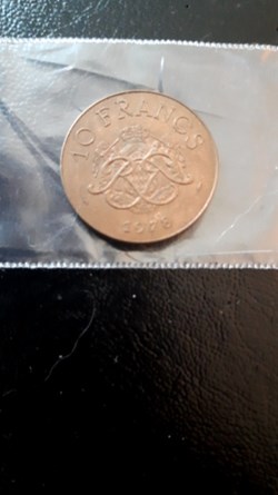 10 francs 1978 Rainier III Monaco
