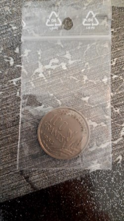100 francs cochet 1954