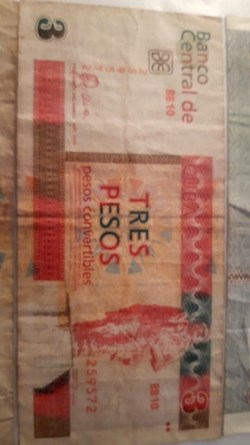 3 pesos convertible 2006 CUBA
