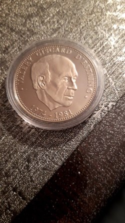 Medaille Président de la répubique française Valery giscard d'estaing