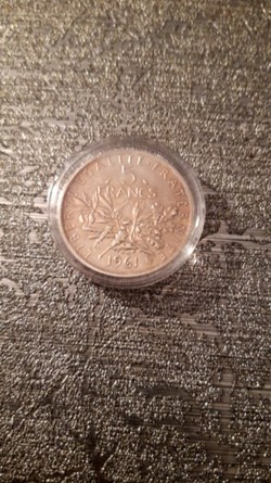 5 francs 1961 semeuse