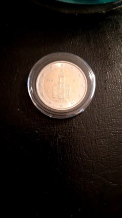 2 euro 2015 Hessen Allemagne