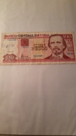 100 pesos 2004 CUBA