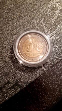 2 euro 2016 2200 ème anniversaire de la mort du poète et dramaturge romain Tito Maccio Plauto Italie