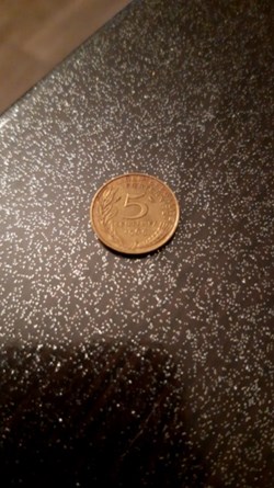5 centimes 1969 Marianne