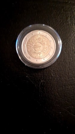 2 euros 2012 10 ans de l'euro France