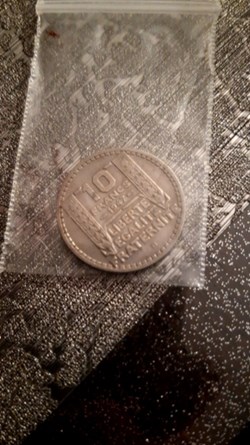 10 francs 1947 B Turin Grosse tête