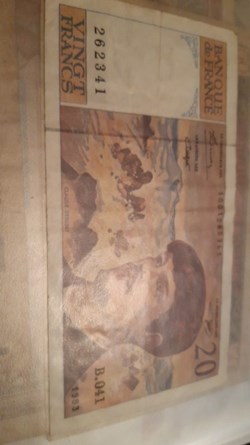 20 francs 1993 debussy
