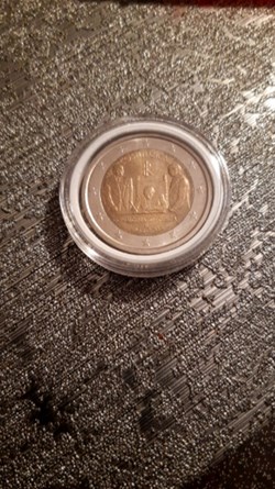 2 euro 2018 70e anniversaire de la constitution Italienne Italie