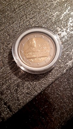 2 euro 2018 150 ans de la Constitution Luxembourg