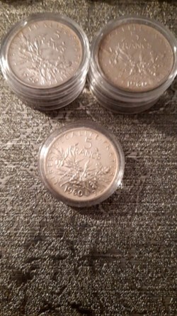 5 francs 1960 semeuse