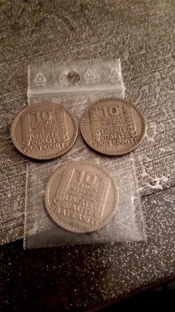10 francs 1946 B Rameaux courts