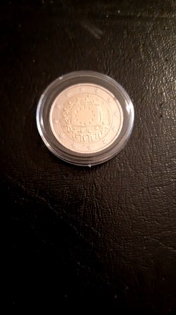 2 euros 2015 30 ans du drapeau européen Irlande