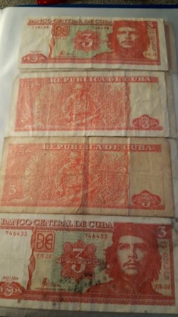 3 pesos 2004 CUBA suite