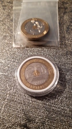 20 francs 1993 Mont saint michel