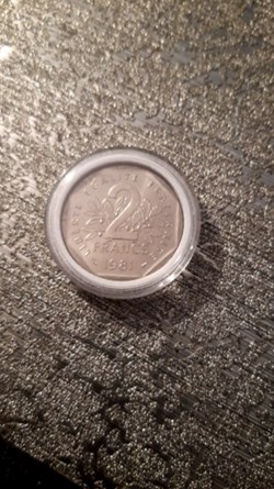 2 francs 1981 semeuse
