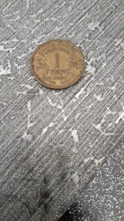 1 franc 1940 bronze-alu Morlon