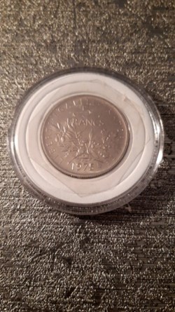 5 francs 1975 semeuse FDC