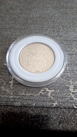 100 francs 1985 Emile Zola