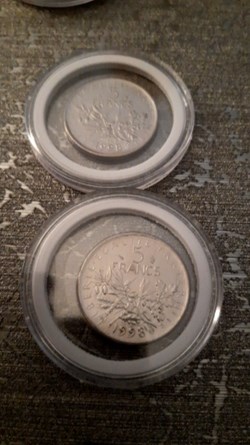 5 francs 1998 semeuse FDC