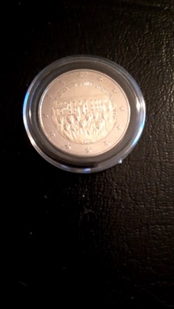 2 euros 2012 représentation majoritaire de 1887 Malte