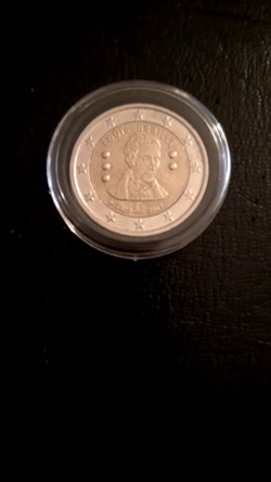 2 euros 2009 Louis Braille Belgique