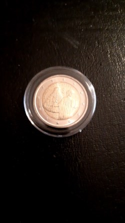 2 euros 2015 Dante Alighieri Italie