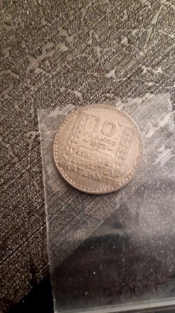 10 francs 1939 Turin