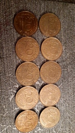 20 centimes 1980 à 1989 Marianne